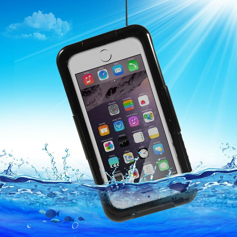 Capa com correia para iPhone 6 à prova de água