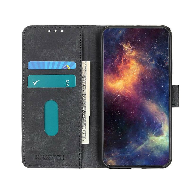 Samsung Galaxy A21s Mate Case Vintage Leather Effect KHAZNEH