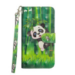 Samsung Galaxy A21s Capa Panda e Bamboo