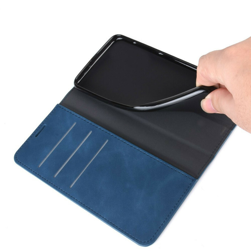 Capa Flip Capa iPhone XR Efeito Couro Mole Capa Flip Capa iPhone XR Efeito Couro Mole