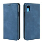 Capa Flip Capa iPhone XR Efeito Couro Mole Capa Flip Capa iPhone XR Efeito Couro Mole
