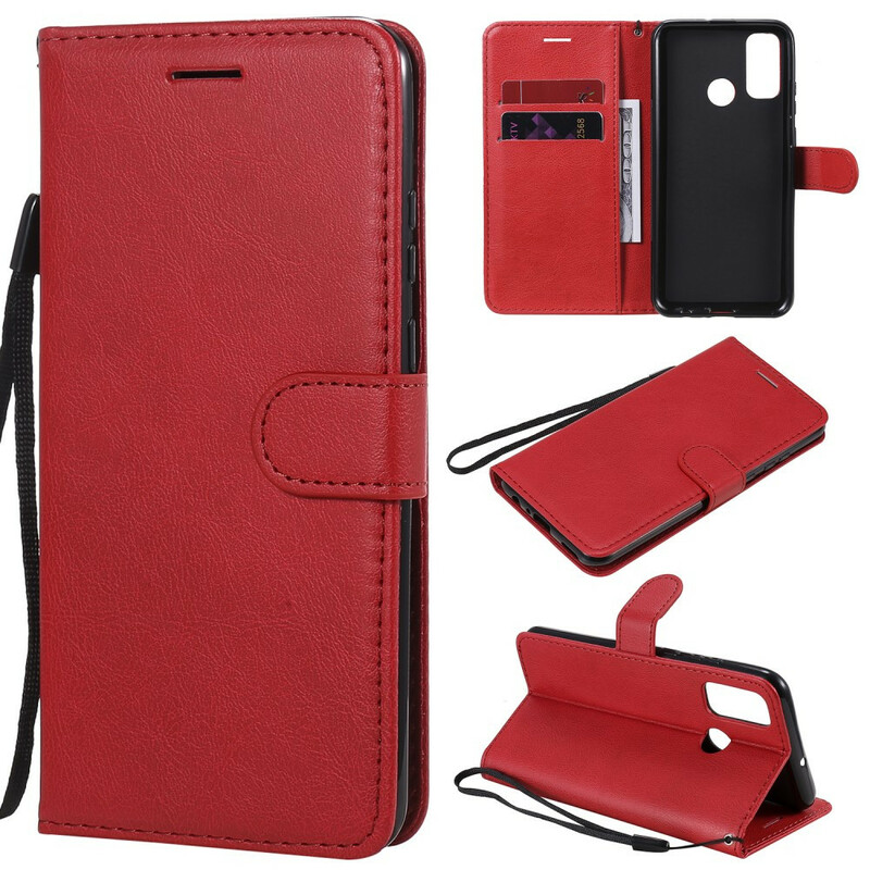 Capa de Couro Huawei P Smart 2020 Capa de Couro Huawei P Smart 2020