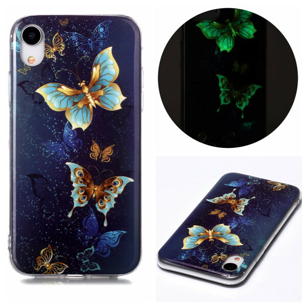 iPhone XR Case Butterfly Series Fluorescente