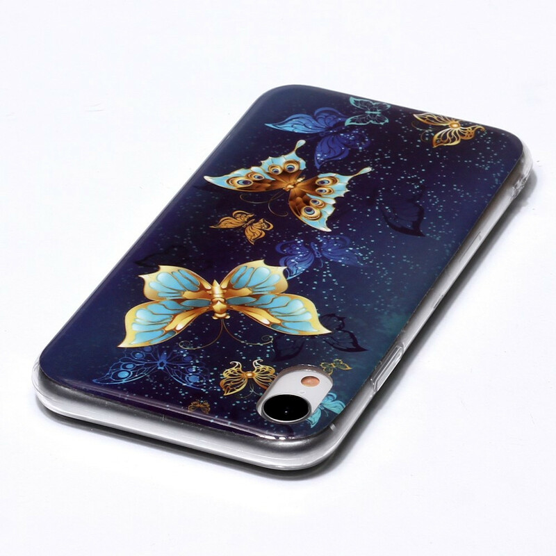 iPhone XR Case Butterfly Series Fluorescente