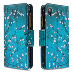 Capa do iPhone XR com bolso com fecho de correr Capa do iPhone XR com bolso com fecho de correr