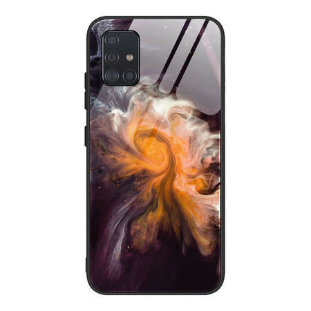 Samsung Galaxy A51 Cores de mármore de capa dura