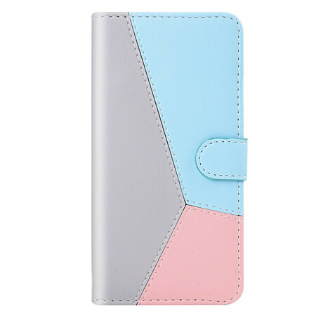 Samsung Galaxy A51 Capa de couro Tricolour
