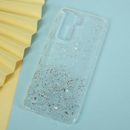 Huawei P40 Lite 5G Capa de Pó Glitter