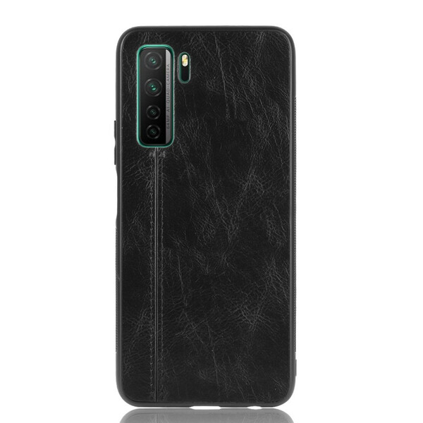 Huawei P40 Lite 5G Estilo Capa de Couro costuras