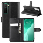 Capa Huawei P40 Lite 5G Leatherette Classic Litchi