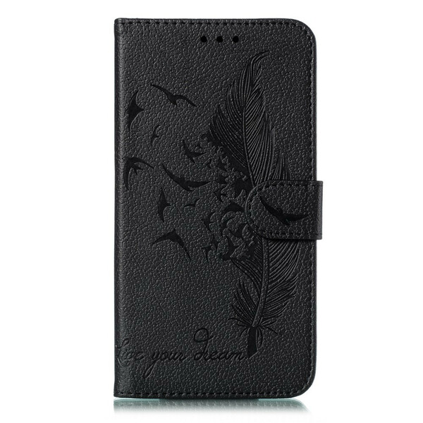 Capa Samsung Galaxy A21s Leatherette Live Your Dream