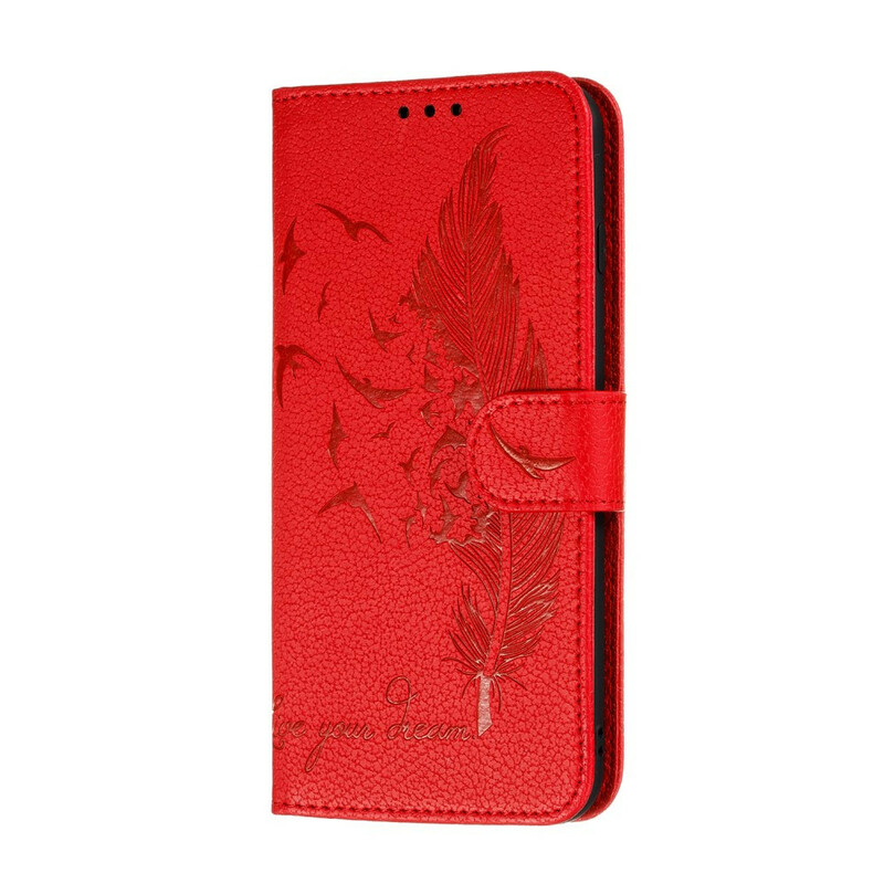 Capa Samsung Galaxy A21s Leatherette Live Your Dream