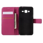 Capa Samsung Galaxy J3 2016 Leatherette