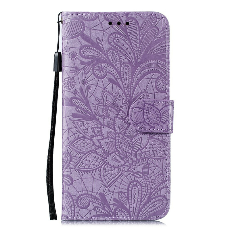 Samsung Galaxy A21s Capa de fita tribal para flores