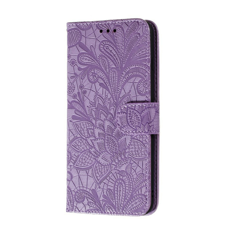 Samsung Galaxy A21s Capa de fita tribal para flores