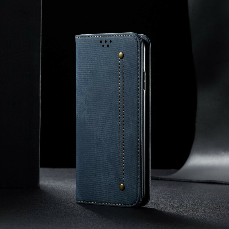 Capa Flip Tecido de calças de ganga Samsung Galaxy A21s