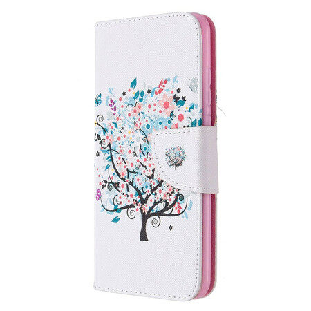 Capa Huawei P Árvore florida Huawei P Smart 2020