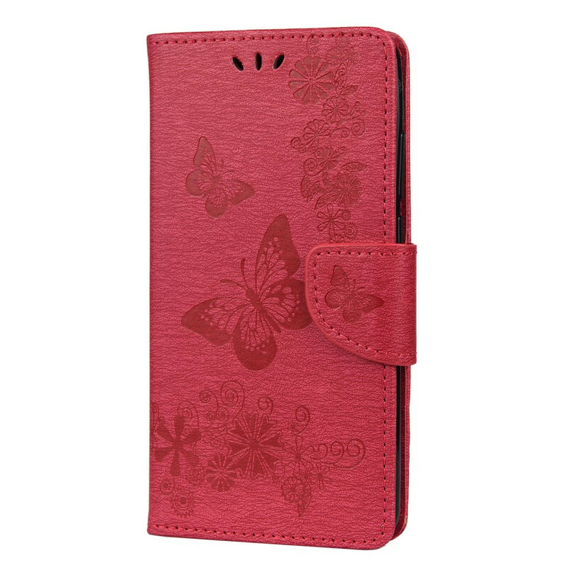 Capa Huawei P smart 2020 Splendid Butterflies with Strap Capa Huawei P smart 2020 Splendid Butterflies with Strap