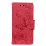 Capa Huawei P smart 2020 Splendid Butterflies with Strap Capa Huawei P smart 2020 Splendid Butterflies with Strap
