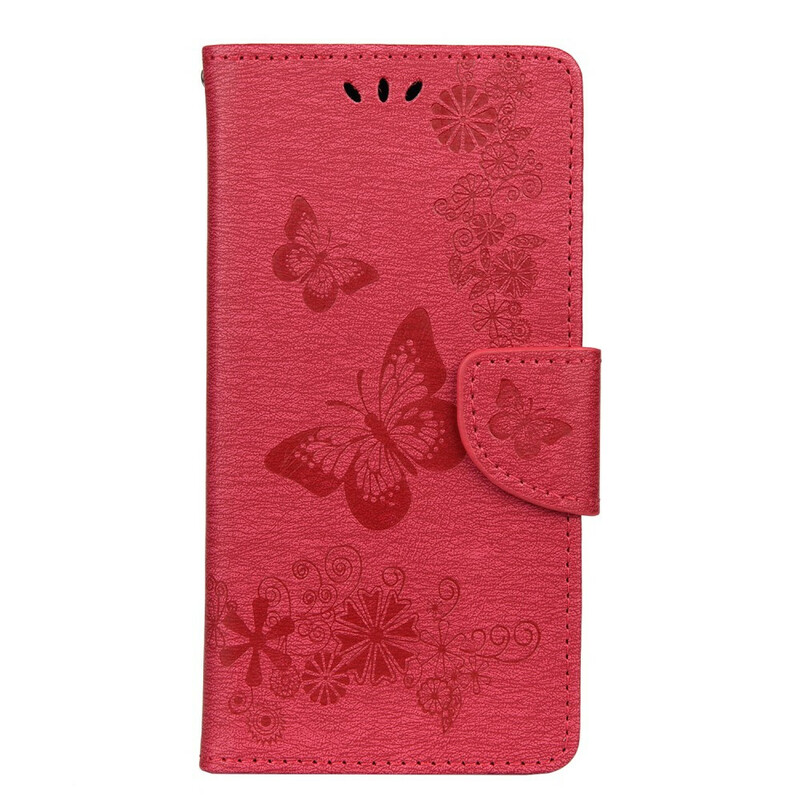 Capa Huawei P smart 2020 Splendid Butterflies with Strap Capa Huawei P smart 2020 Splendid Butterflies with Strap
