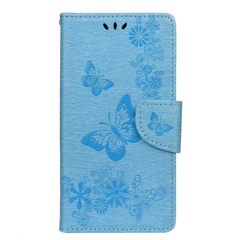 Capa Huawei P smart 2020 Splendid Butterflies with Strap