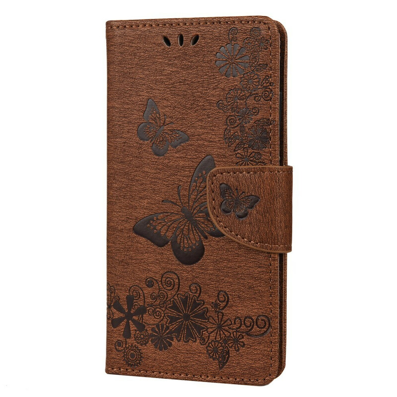 Capa Huawei P smart 2020 Splendid Butterflies with Strap
