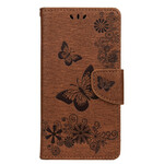 Capa Huawei P smart 2020 Splendid Butterflies with Strap
