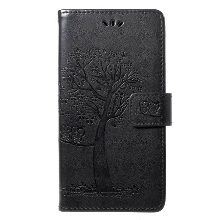 Capa Honor 8A para árvores e corujas