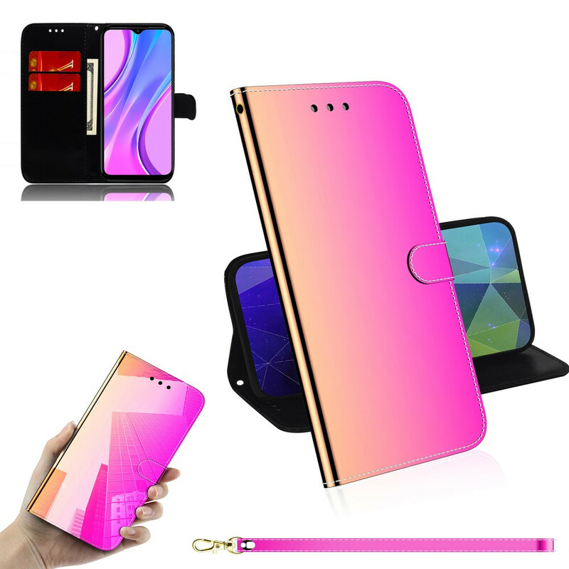 Xiaomi Redmi 9 Faux Case Mirror Cover