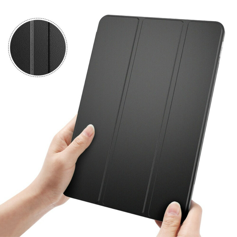 Capa inteligente iPad Pro 12.9" (2020) Leatherette e Clear