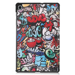 Capa Inteligente Samsung Galaxy Tab S6 Lite Graffiti Fun