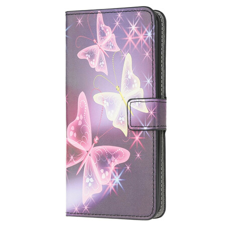 Samsung Galaxy S10 Lite Case Neon Butterflies