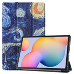 Capa Inteligente Samsung Galaxy Tab S6 Lite Starry Night