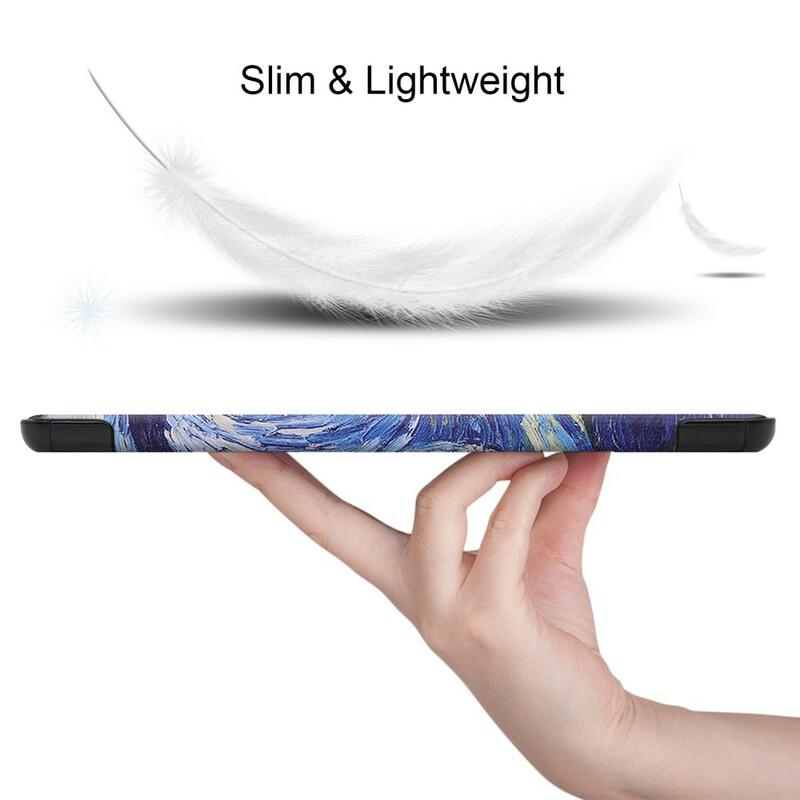 Capa inteligente Samsung Galaxy Tab S6 Lite Starry Night