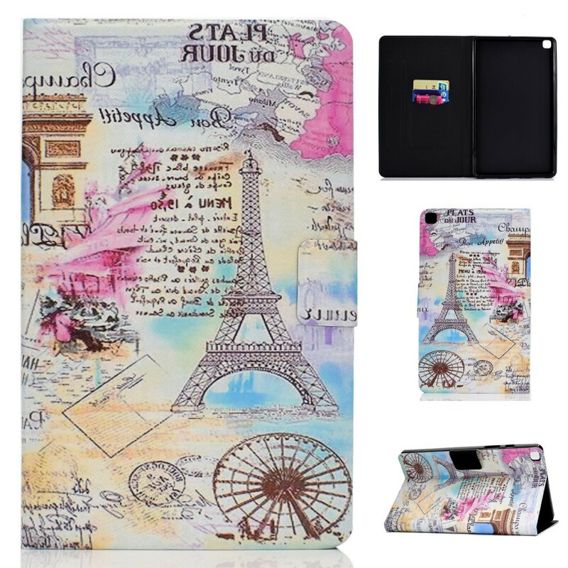 Samsung Galaxy Tab S6 Lite Case Paris