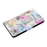 Samsung Galaxy Tab S6 Lite Case Paris