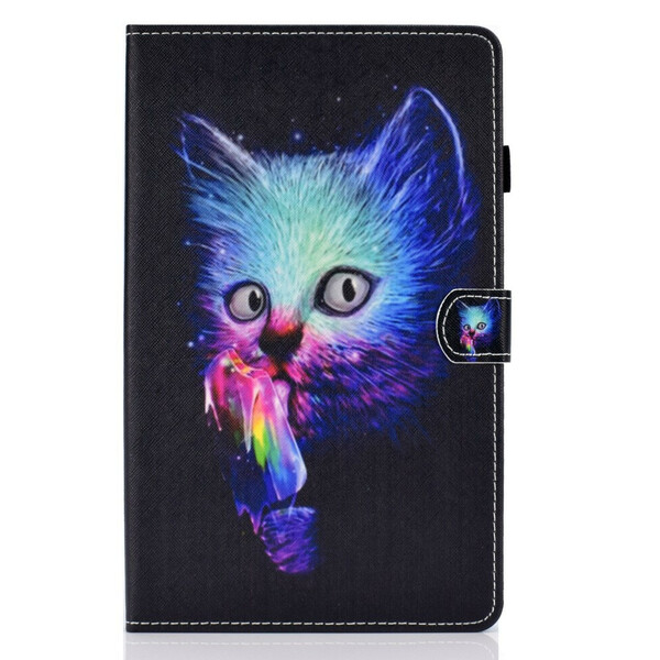 Capa Samsung Galaxy Tab S6 Lite Psycho Cat