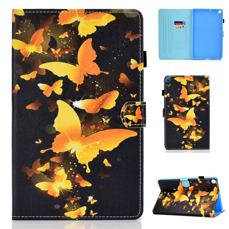 Sasmung Galaxy Tab S6 Lite Case Butterflies únicas