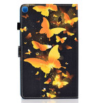 Sasmung Galaxy Tab S6 Lite Case Butterflies únicas