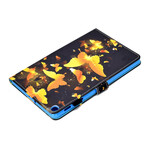 Sasmung Galaxy Tab S6 Lite Case Butterflies únicas