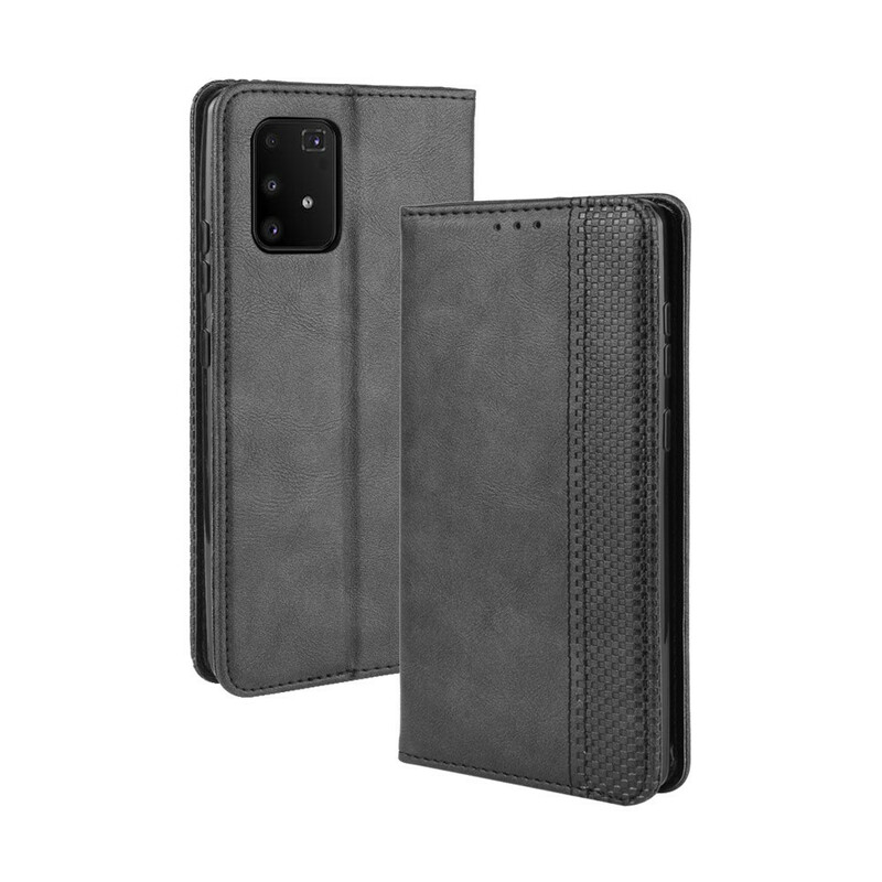 Capa Flip Cover Samsung Galaxy S10 Lite Vintage Leather Effect