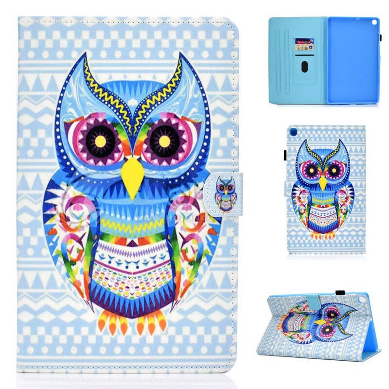 Samsung Galaxy Tab S6 Lite Case Tribal Owl