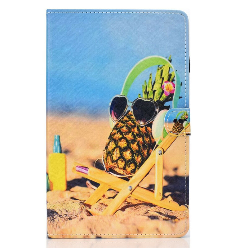 Samsung Galaxy Tab S6 Lite Case Pineapple Beach