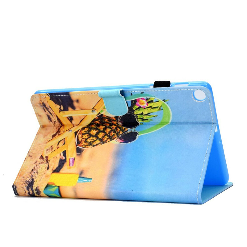 Samsung Galaxy Tab S6 Lite Case Pineapple Beach