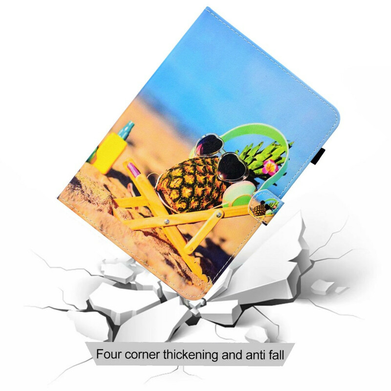 Samsung Galaxy Tab S6 Lite Case Pineapple Beach