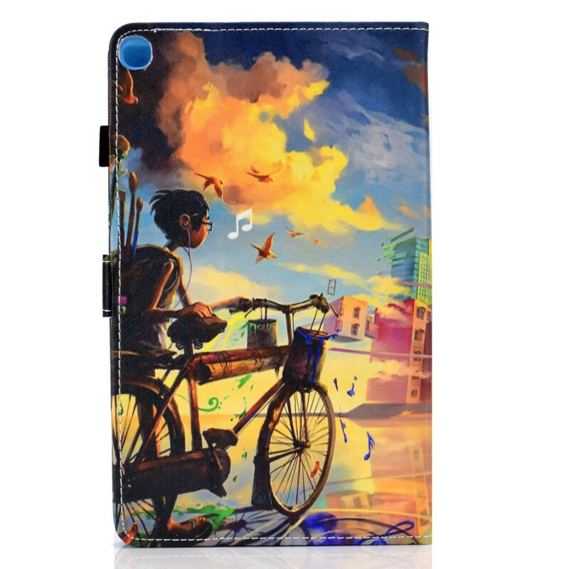 Samsung Galaxy Tab S6 Lite Bike Case Art