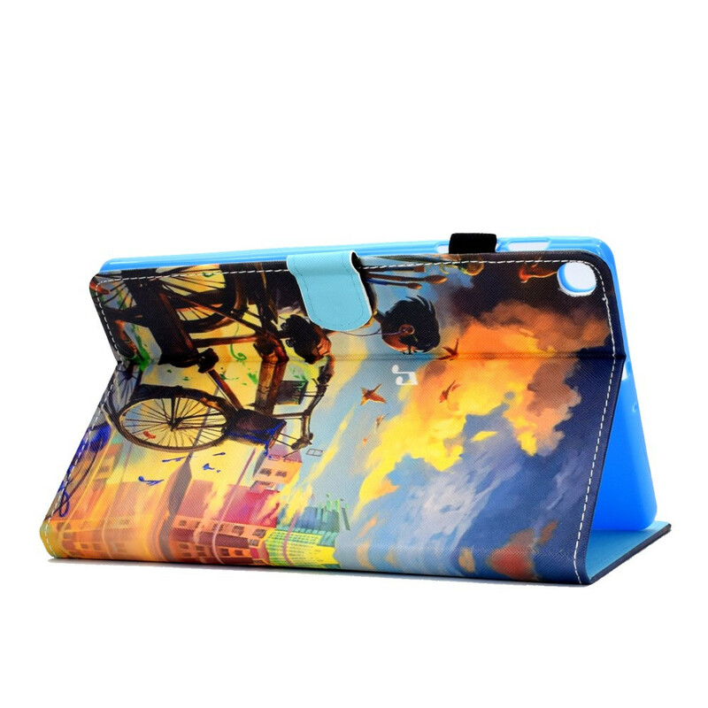 Samsung Galaxy Tab S6 Lite Bike Case Art