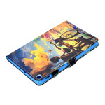 Samsung Galaxy Tab S6 Lite Bike Case Art