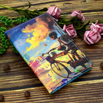 Samsung Galaxy Tab S6 Lite Bike Case Art