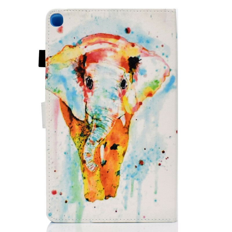 Samsung Galaxy Tab S6 Lite Case Watercolour Elephant